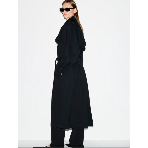 Skims Boyfriend Oversized Trench Coat NWT Size XL - Picture 2 of 5